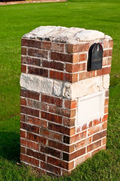 Brick Mailbox Installation in Prescott